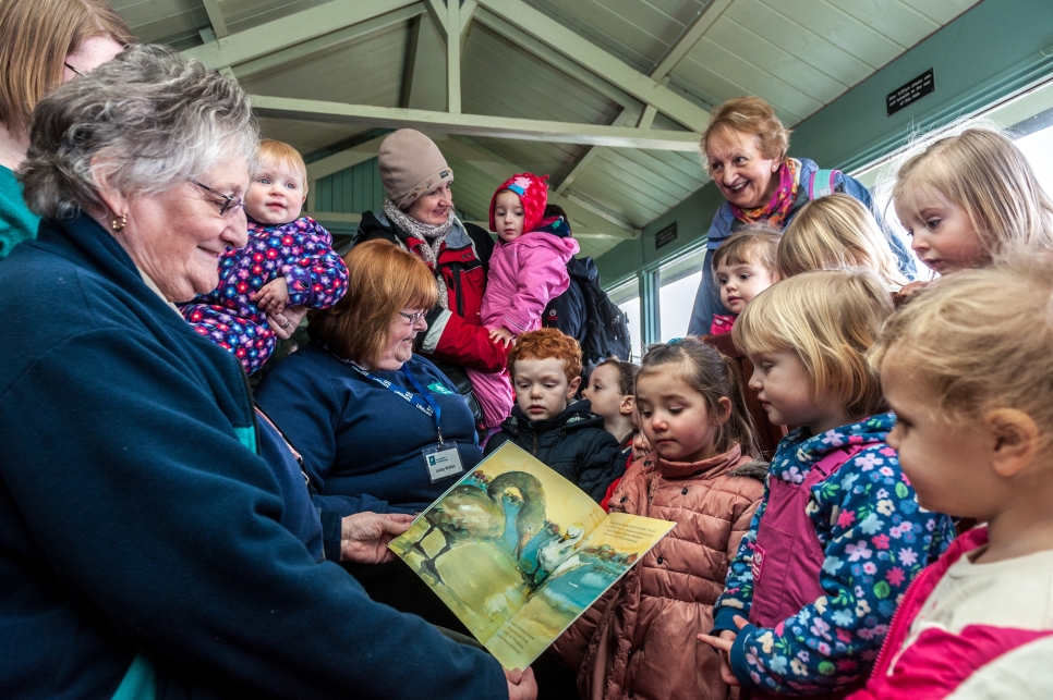 View: Story telling session